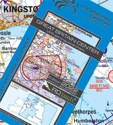 Rogers Data VFR charts Europe