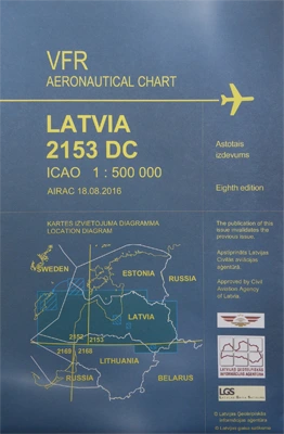 ICAO chart Latvia