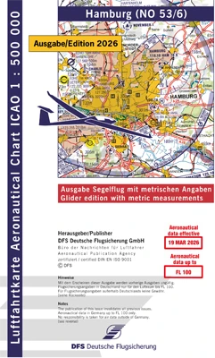 ICAO gliding charts Germany 2026 Pre-order