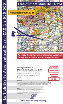 ICAO gliding charts Germany 2026 Pre-order