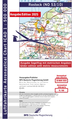 ICAO-Segelflugkarten Deutschland 2025