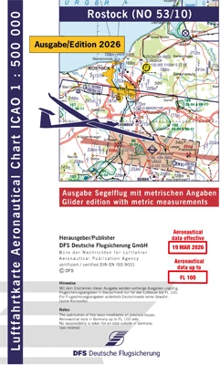 ICAO-Segelflugkarten Deutschland 2026