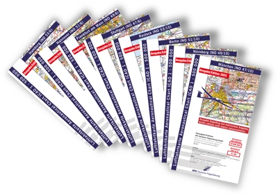 ICAO gliding charts Germany 2025
