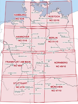 ICAO-Karten Deutschland 2024