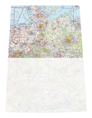 ICAO-Wandkarte Deutschland