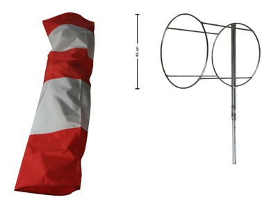 Windsocks with steel frame