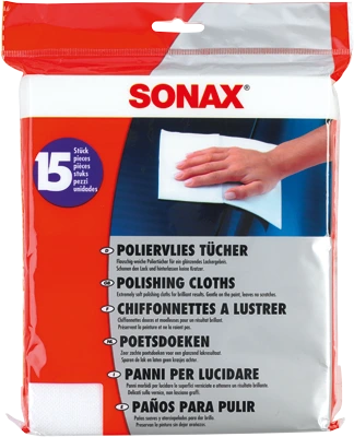 Sonax polishing fleece wipes