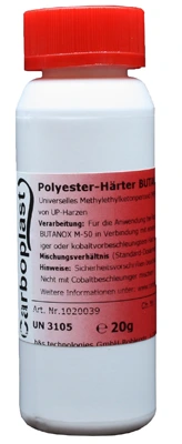 (G) Härter M-50 (MEKP), 20 g