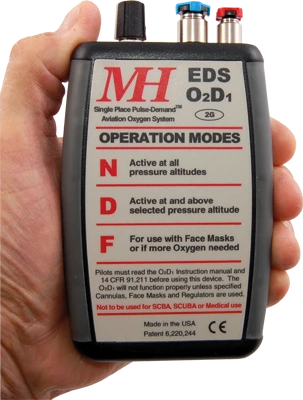 Elektronische Sauerstoffanlage EDS Mod. O2D1-2G - Komplettsystem