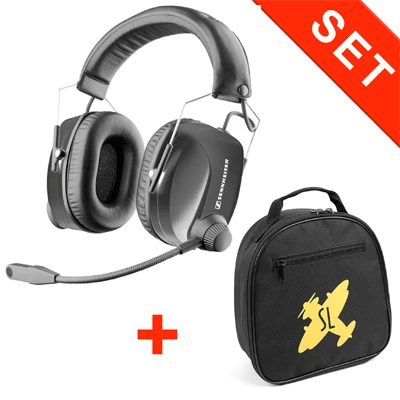 Sennheiser Headset HME 110 ATC mit Headset-Tasche Light