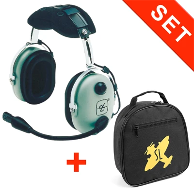 David Clark Headset H 10-13.4 mit Headset-Tasche Light
