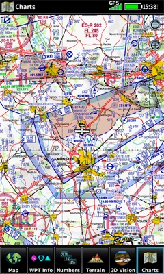 VFR-charts for Garmin Aera 660/760/795