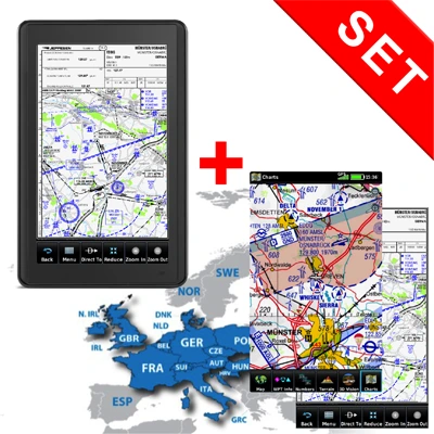 Garmin Aera 660 Paket mit VFR-Karten und eCharts Europa