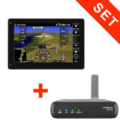 Garmin Aera 760 Paket mit GDL 50 ADS-B-Empfänger