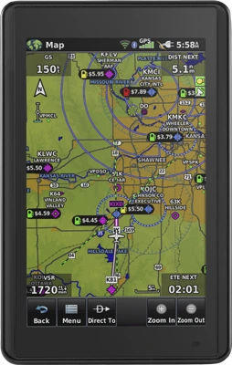 Garmin Aera 660 set with VFR-charts Europe