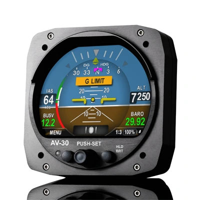 uAvionix AV-30-C EFIS, mit EASA-Zulassung