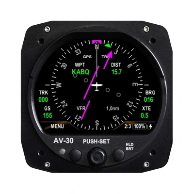 uAvionix AV-30-C EFIS, mit EASA-Zulassung