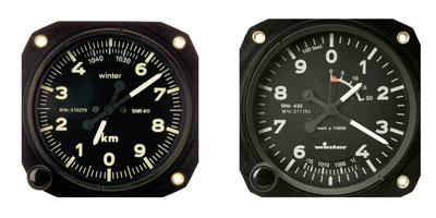 Winter standard/precision altimeters - Housing Ø 80 mm