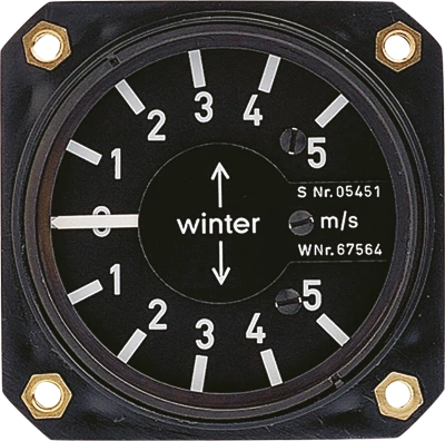 Winter vane type variometer - housing Ø 57 mm
