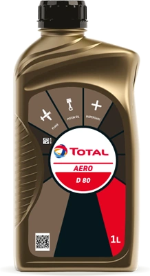 (G) Total Aero D 80 Einbereichs-Luftfahrt-Öl für Kolbenmotoren