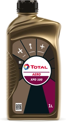 (G) Total Aero XPD 100 Single grade aviation oil for piston engines