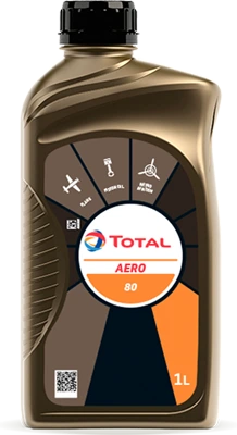 (G) Total Aero 80 break in oil for piston engines, unalloyed