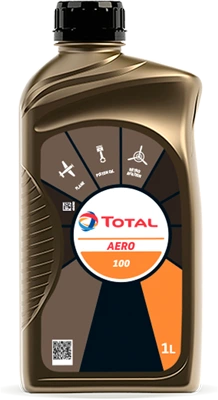 (G) Total Aero 100 break in oil for piston engines, unalloyed