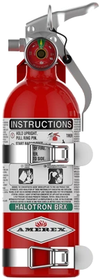 Amerex A337TS Halotron aviation fire extinguisher