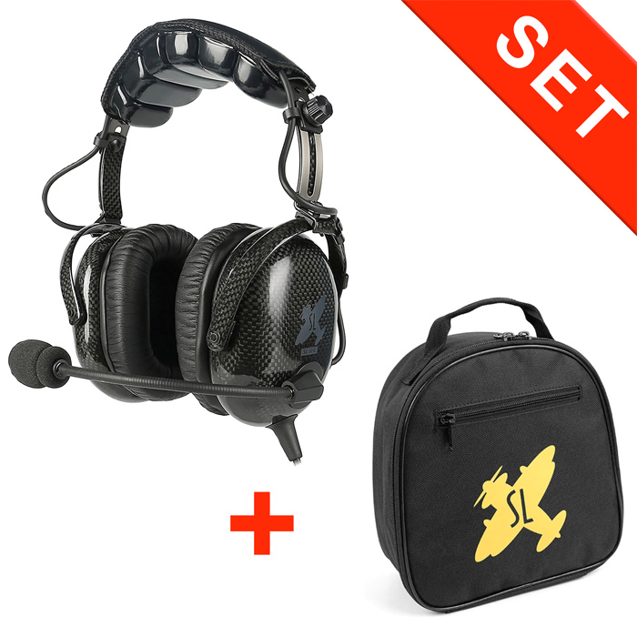 Headset SL30 C Carbon Edition with headset bag Light Siebert